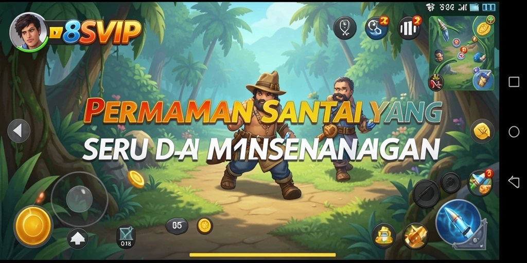 Screenshot gameplay 8SVIP yang menampilkan keseruan permainan Casual.