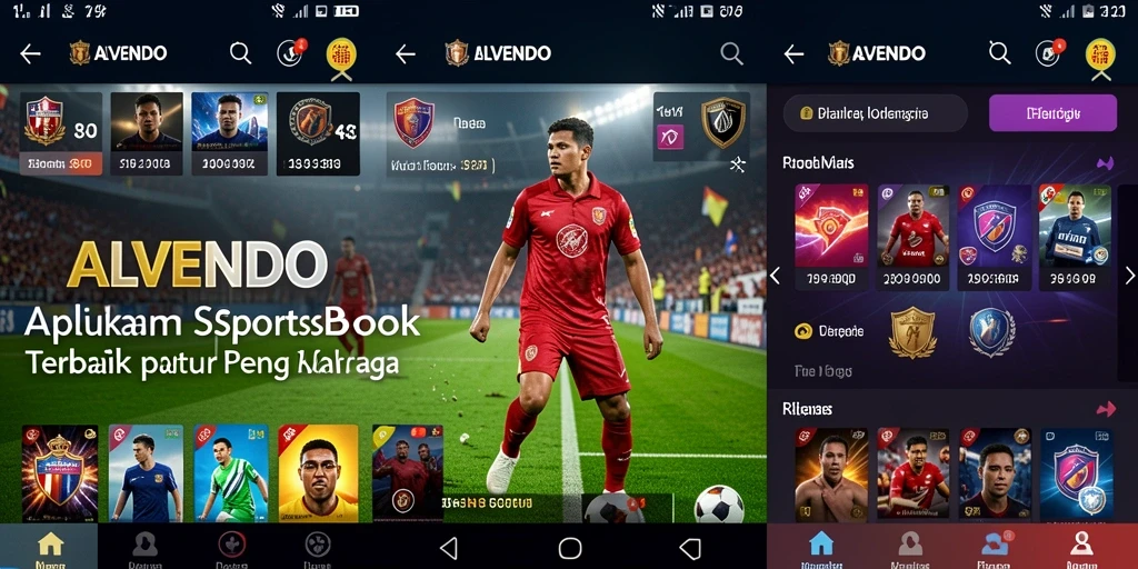 Tampilan gameplay Sportsbook yang menarik dan interaktif di ALVENDO.