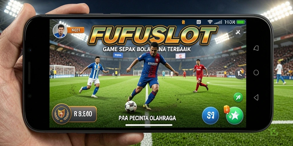 Gambaran menegangkan dari pertandingan sepak bola di FUFUSLOT.