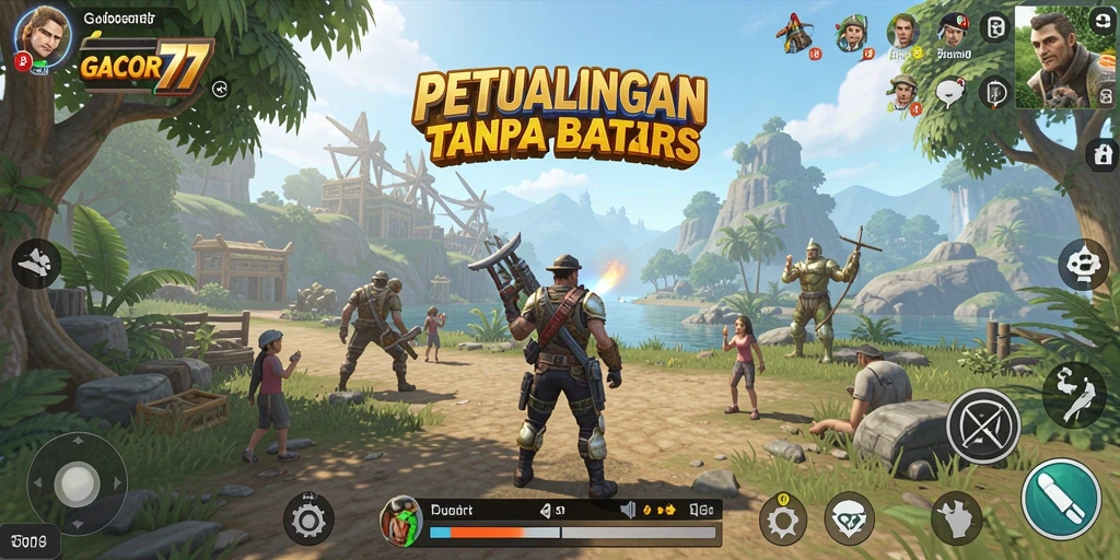 Gameplay seru dan mendalam di dunia terbuka GACOR77.