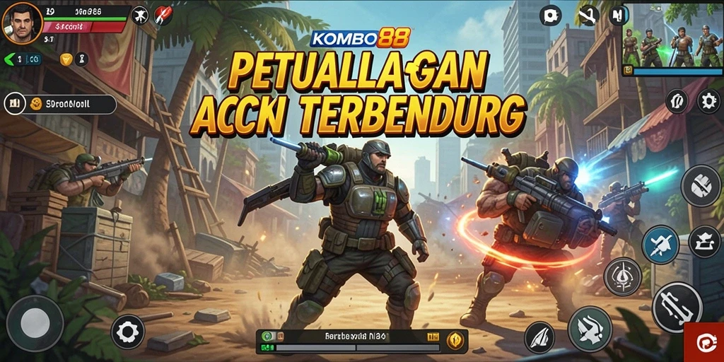 Tampilan Gameplay KOMBO88 yang penuh aksi dan seru.