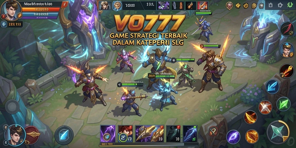Tampilan gameplay seru VO777 dalam dunia strategi SLG.